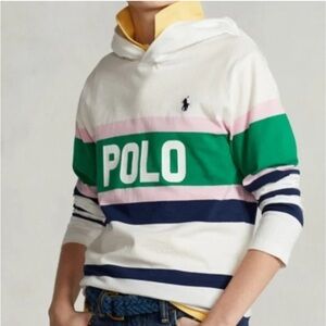 BOYS Polo by Ralph Lauren Men's Multicolor Striped Shirt NWOT